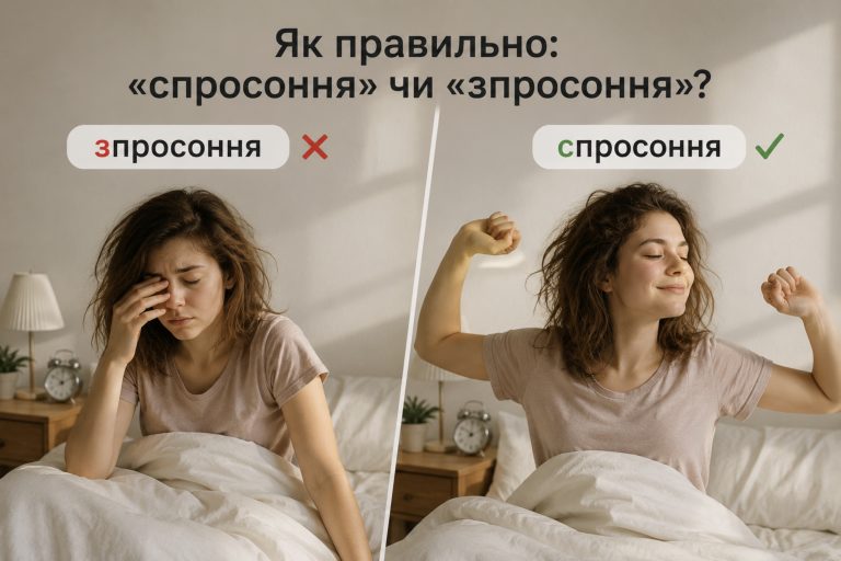 Як правильно: «спросоння» чи «зпросоння»