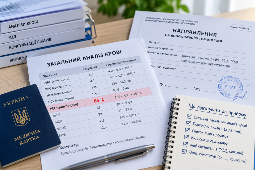 Низькі тромбоцити: що може означати симптом