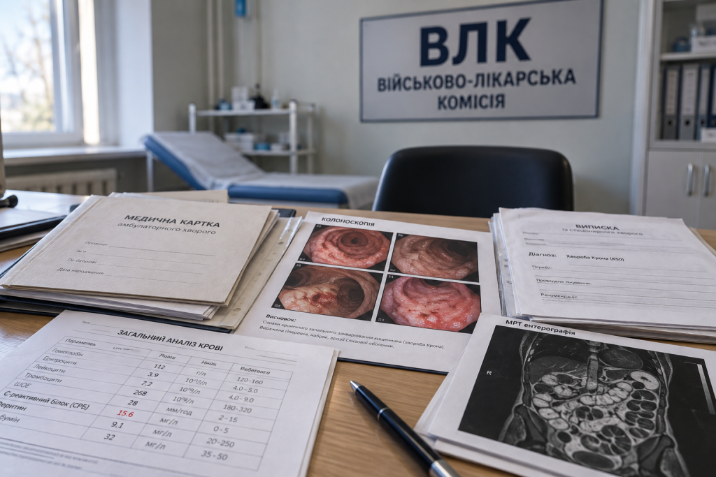 Чи беруть в армію з хворобою Крона