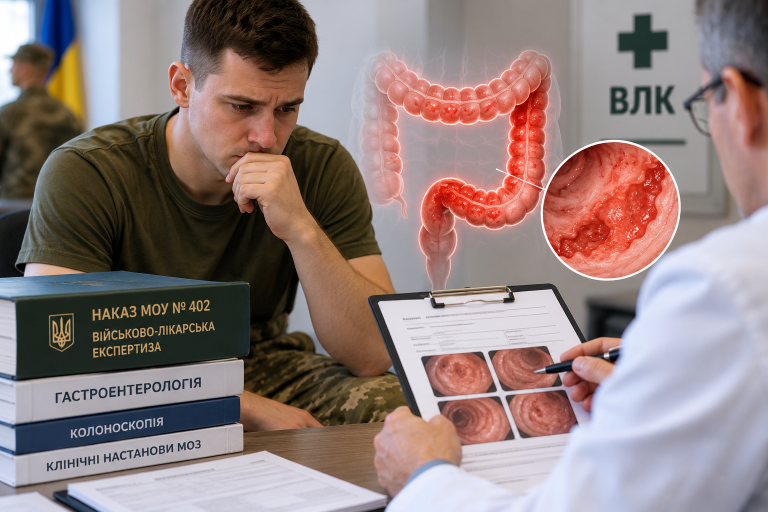 Чи беруть в армію з виразковим колітом у 2026 році: що залежить не від назви діагнозу Чи беруть в армію з виразковим колітом