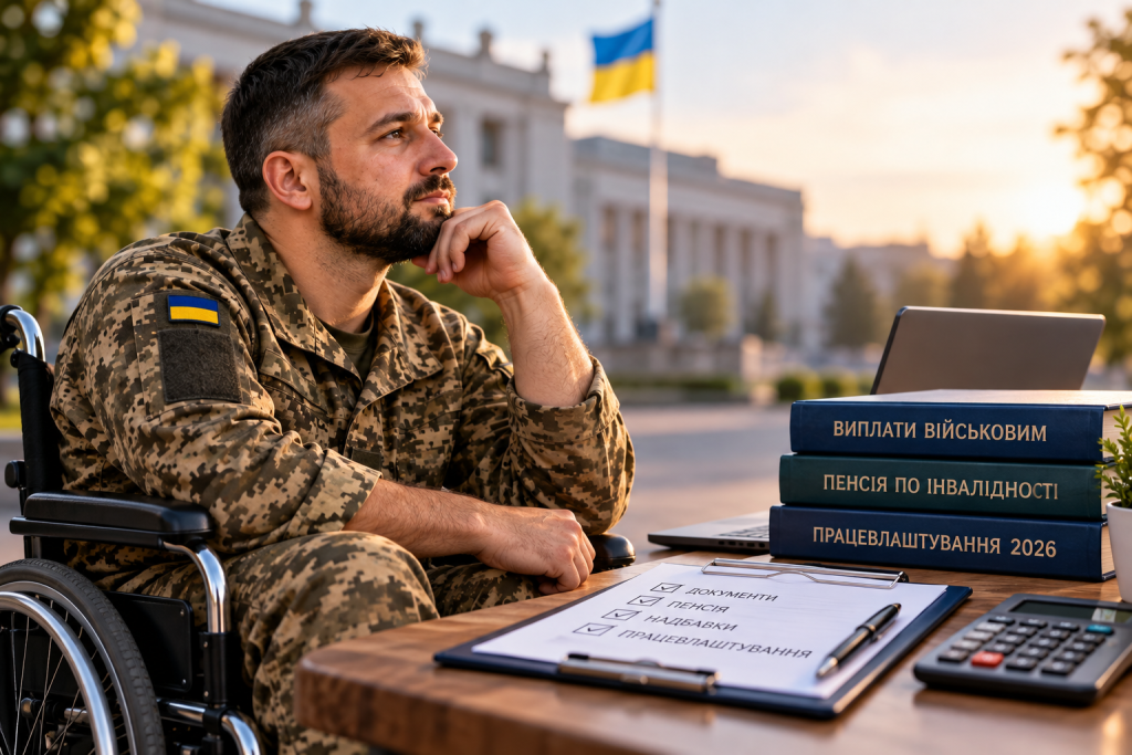 Виплати військовим з інвалідністю
