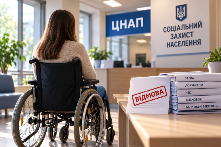 Компенсація за засоби реабілітації: коли можуть відмовити у 2026 році Компенсація за засоби реабілітації