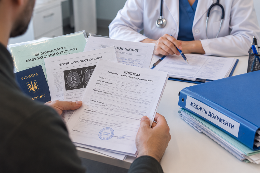Документи для повторного оцінювання